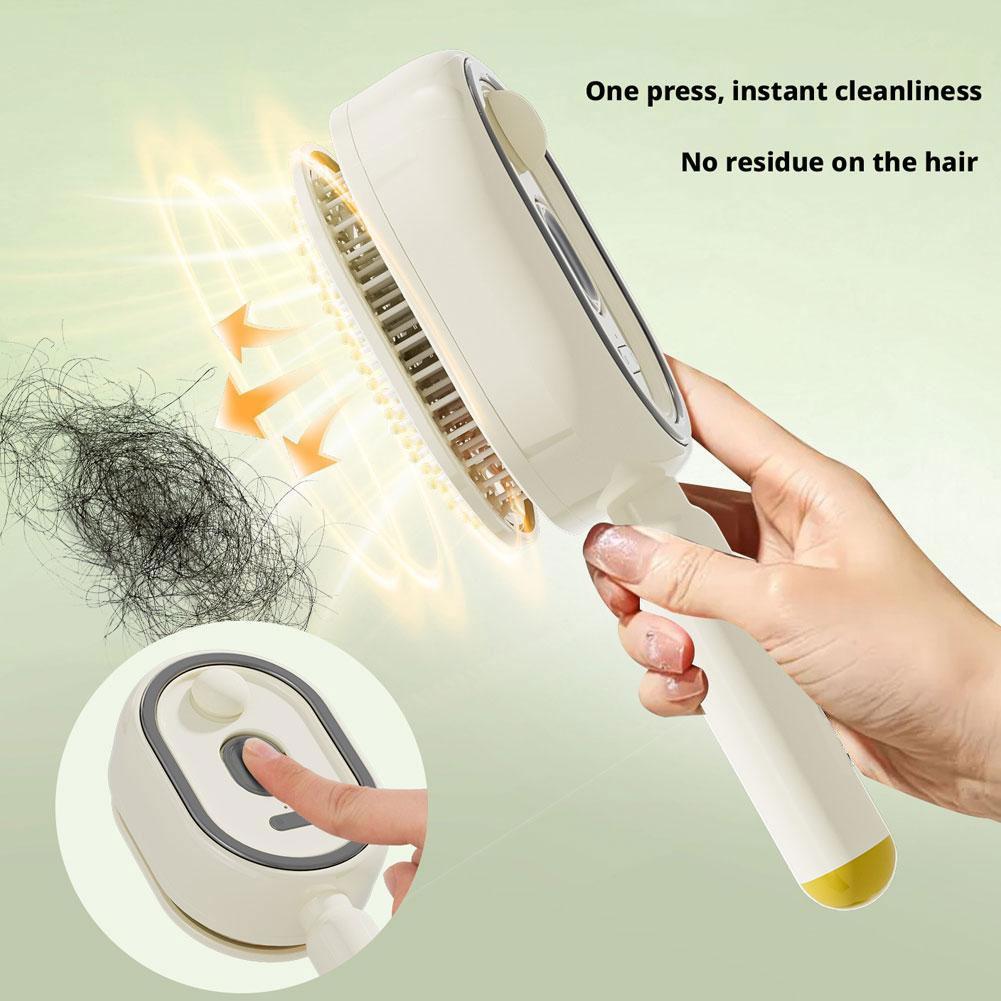 Hair Care Is Self Care - مشط تدليك كهربائي بالرش الهوائي للعناية