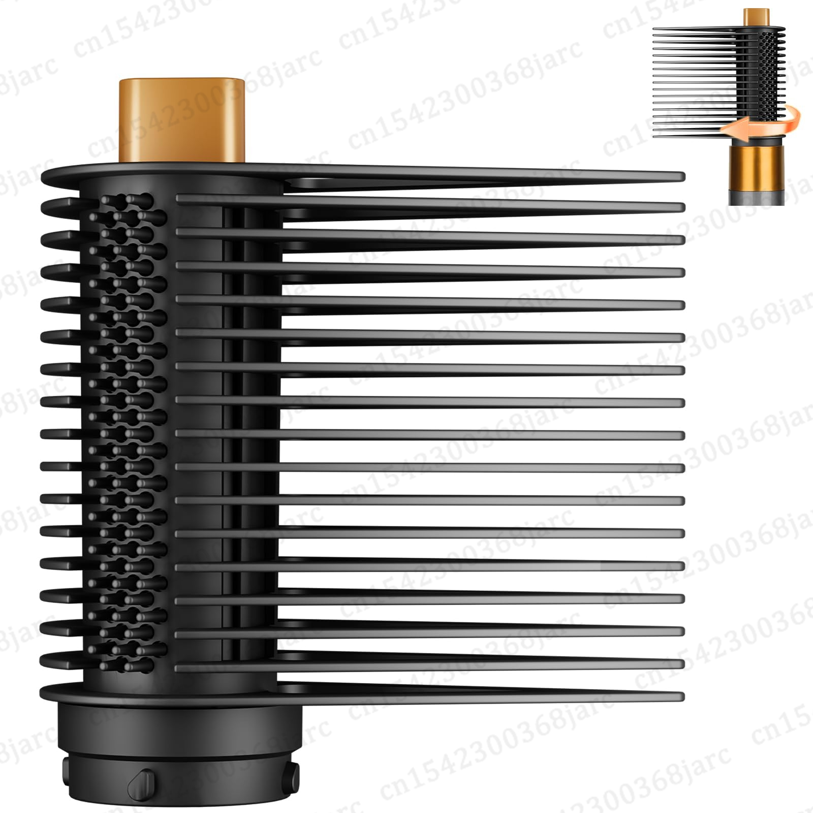 Detangling Wide Comb - مشط مطور ذو أسنان عريضة لتجعيد