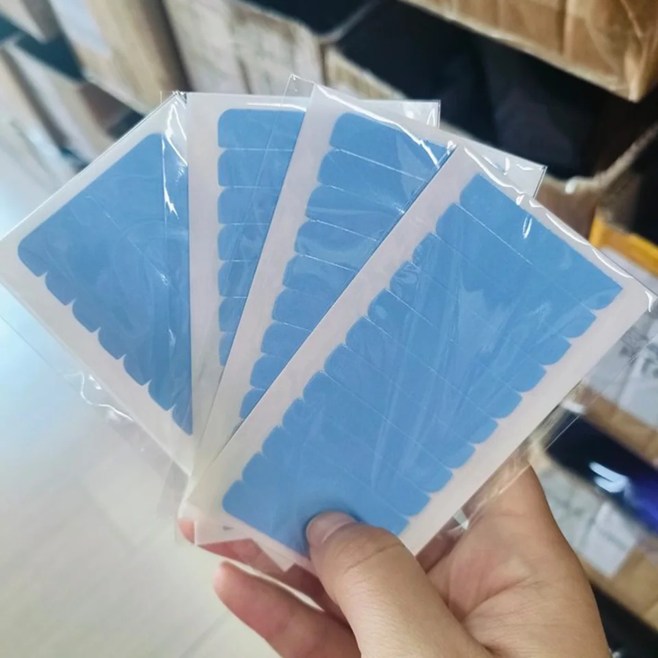 Hair Extension Tape In - طقم تركيب الشعر المستعار: شريط لاصق