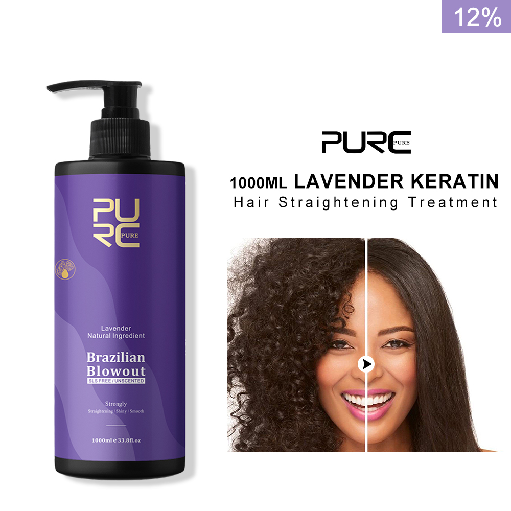 Hair Care Korean - PURC لافندر 12% علاج الكيراتين البرازيلي