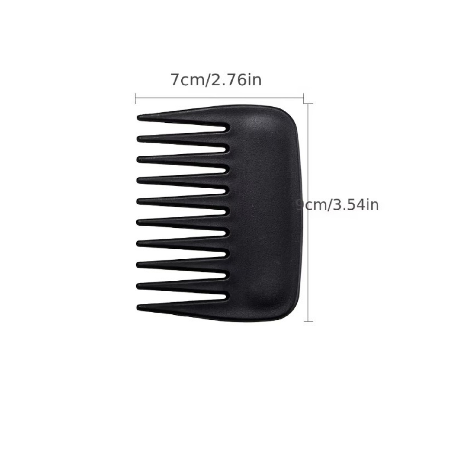 جديد 12 قطعة مشط بلاستيكي للجي - مراجعة Detangling Wide Comb وسعره