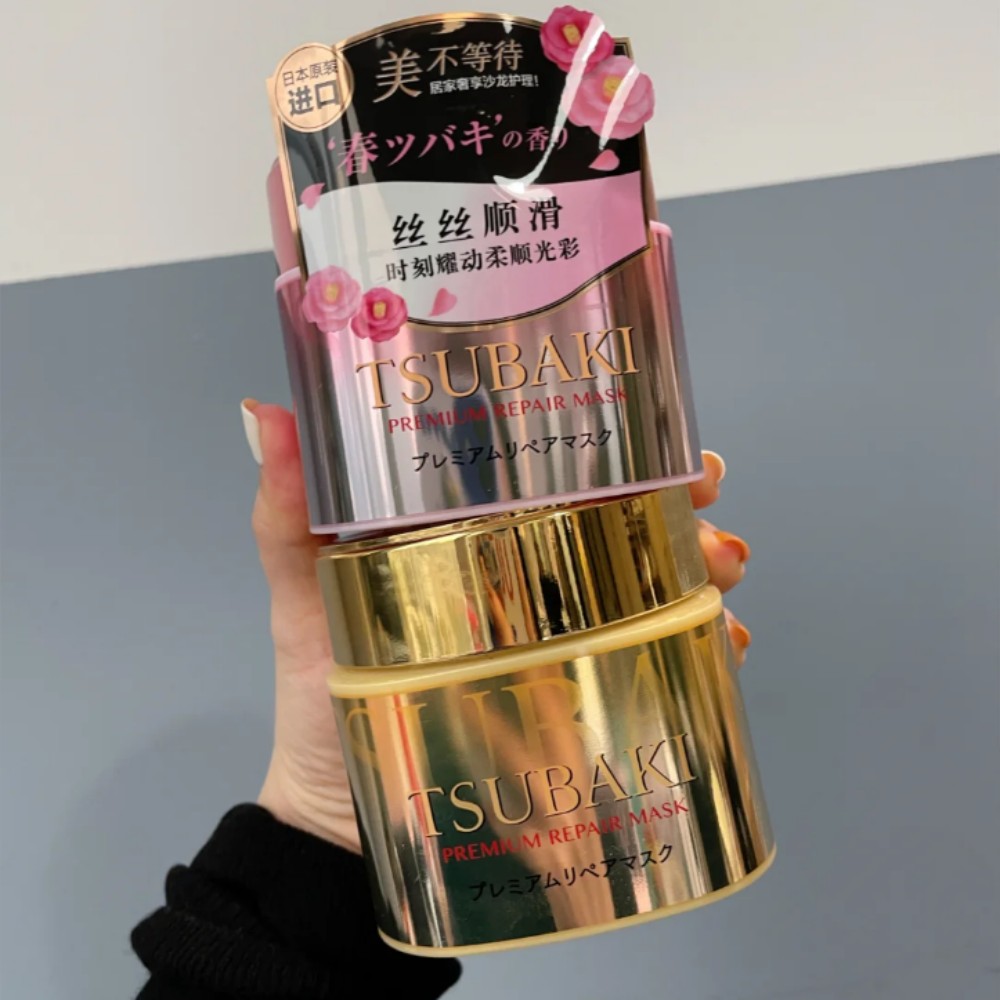 قناع تسوبيكي الياباني الفاخر ل - مراجعة Hair Care Tsubaki وسعره