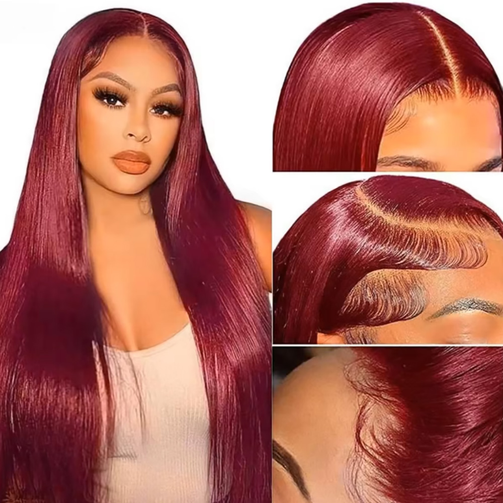 باروكة شعر طبيعي حريري مستقيم  - مراجعة Lace Front Wig وسعره