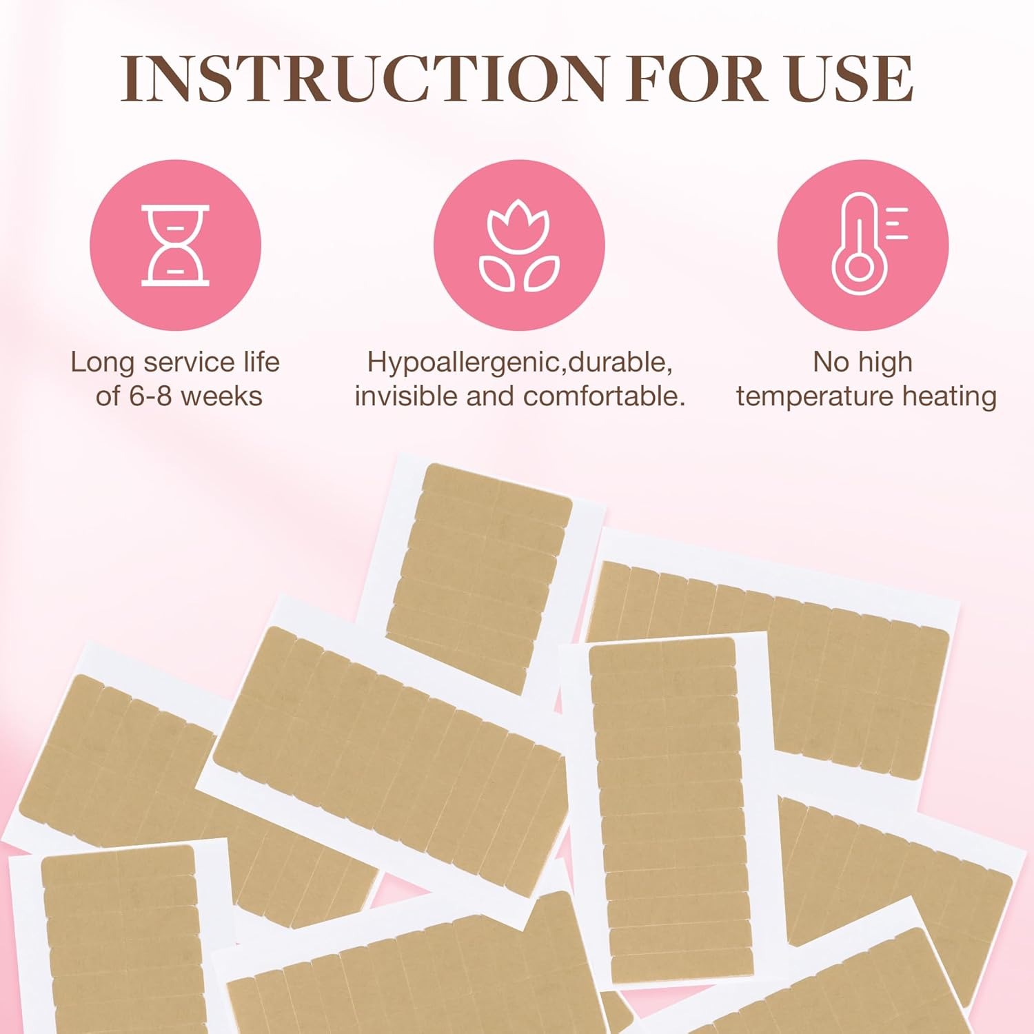 72 شريطًا (6 أوراق) من شريط تم - مراجعة Hair Extension Tape In وسعره