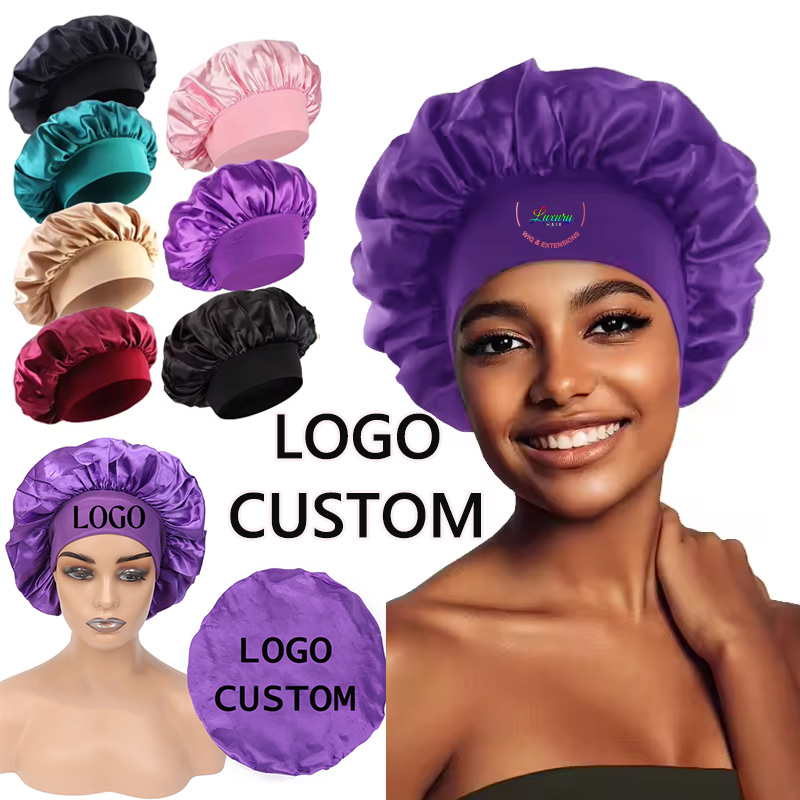 قبعات ساتان للعناية بالشعر، قب - مراجعة Hair Care Logo وسعره
