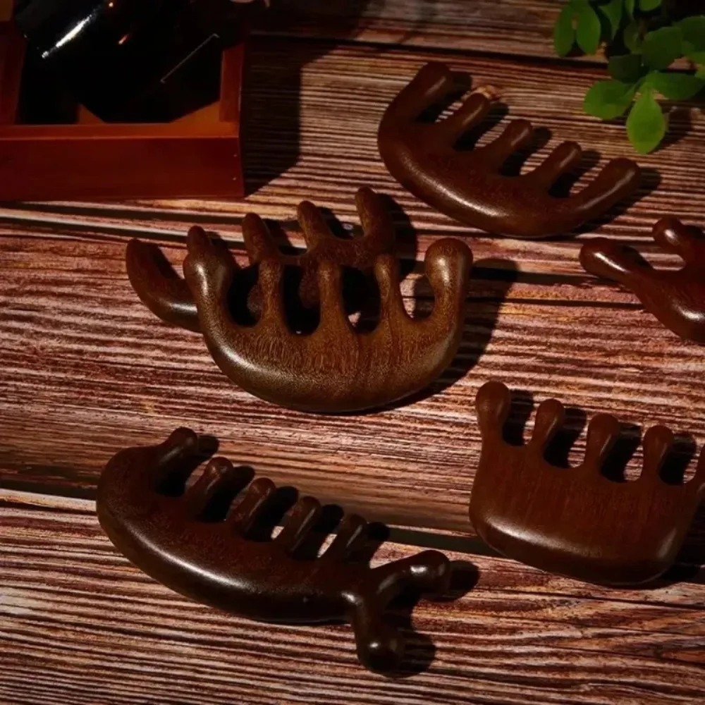 مشط تدليك خشبي للرأس والوجه وف - مراجعة Detangling Wide Comb وسعره