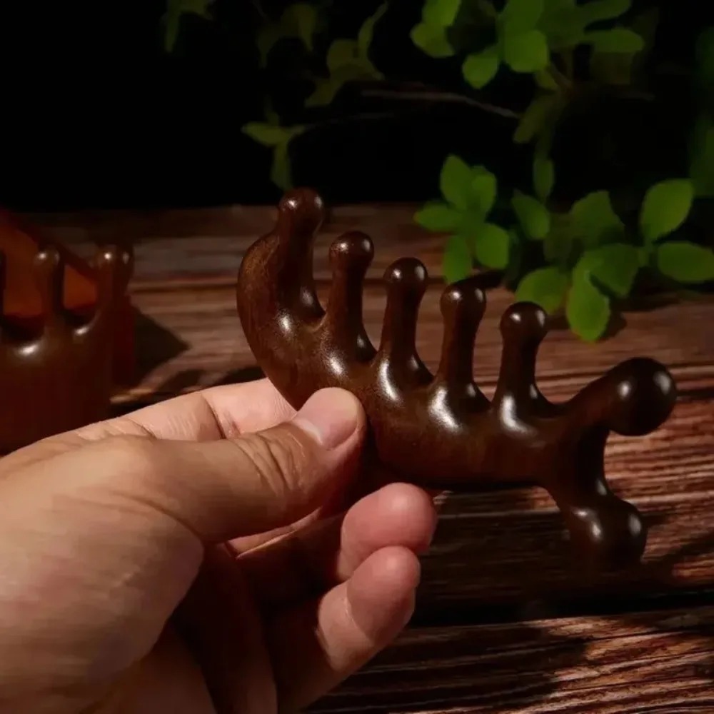 مشط تدليك خشبي للرأس والوجه وف - مراجعة Detangling Wide Comb وسعره
