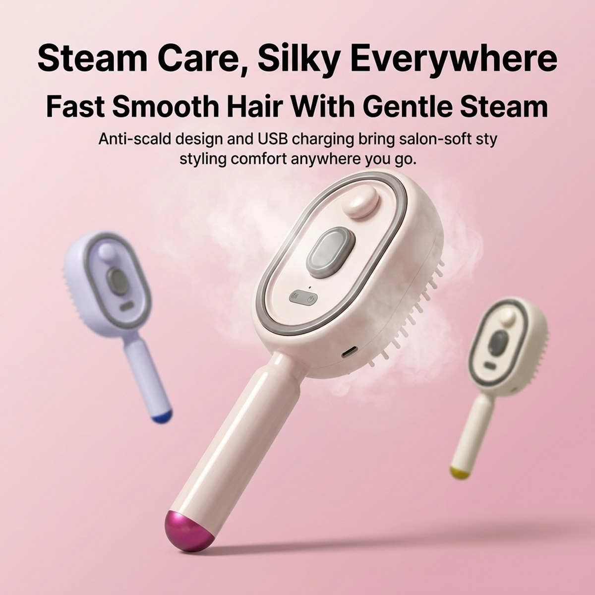 مشط شعر كهربائي ذاتي التنظيف م - مراجعة Hair Care Is Self Care وسعره