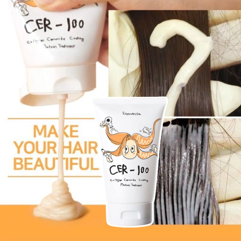 قناع الشعر بالكولاجين Cer-100  - مراجعة Hair Care Korean وسعره
