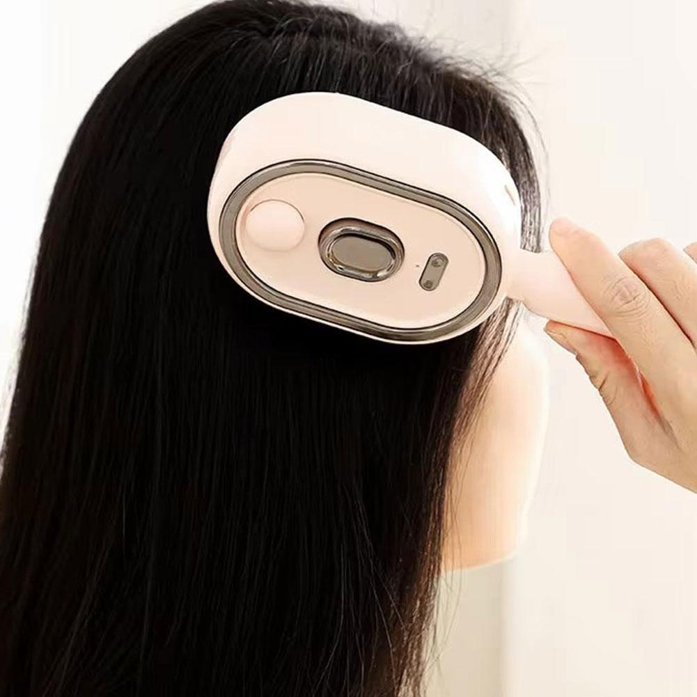 مشط تدليك كهربائي بالرش الهوائ - مراجعة Hair Care Is Self Care وسعره
