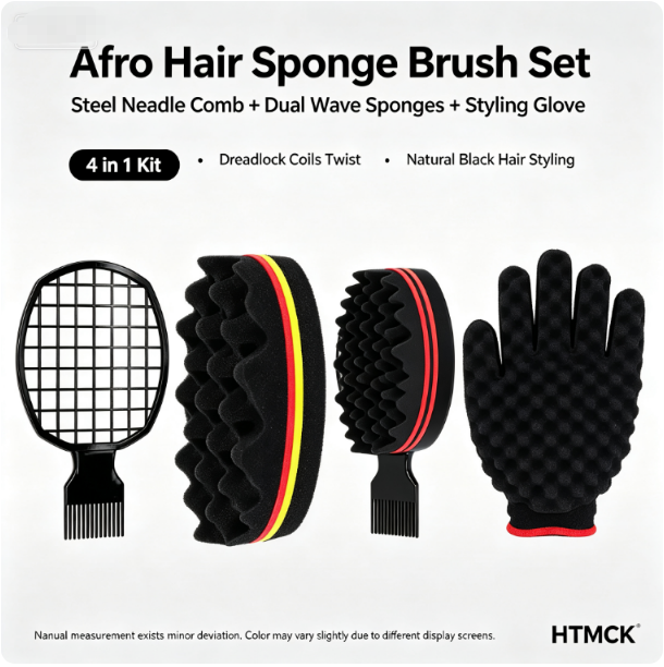 مجموعة فرشاة إسفنجية للشعر الأ - مراجعة Twist Sponge Coil وسعره