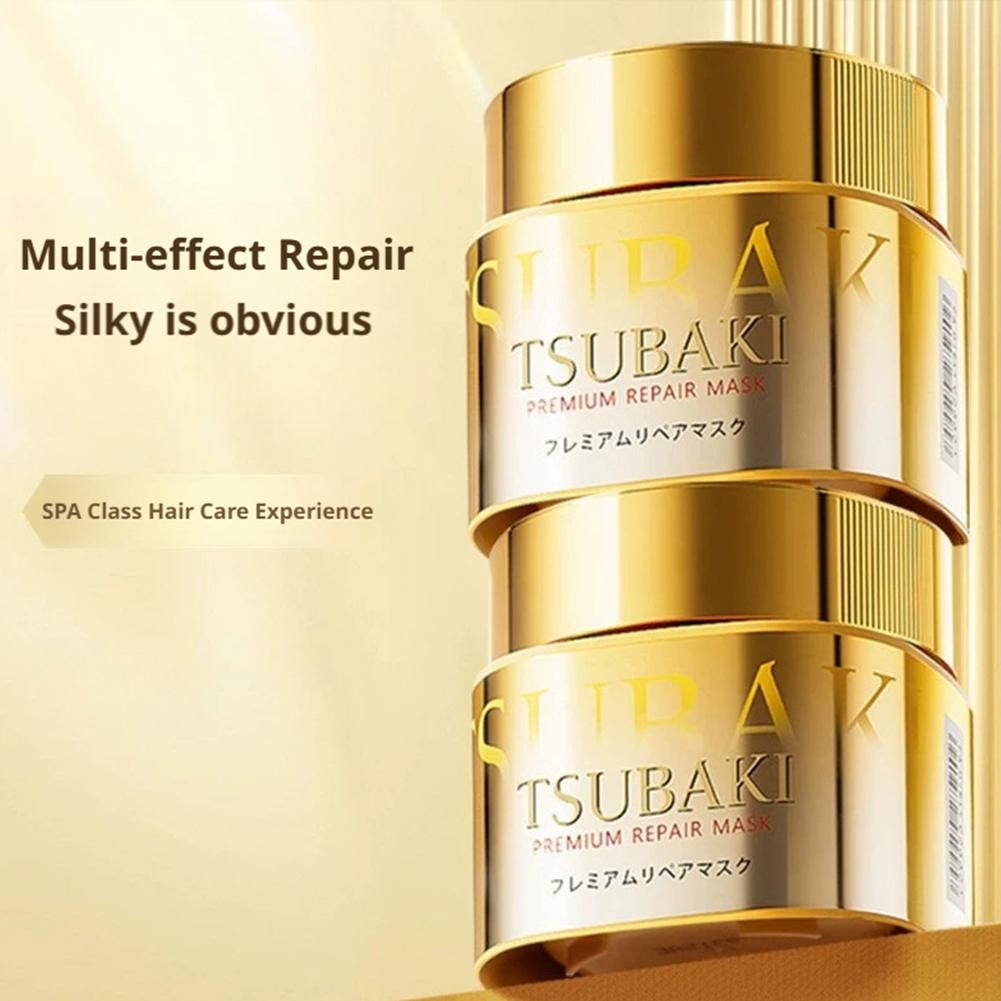 قناع الشعر المغذي TSUBAKI 180  - مراجعة Hair Care Tsubaki وسعره