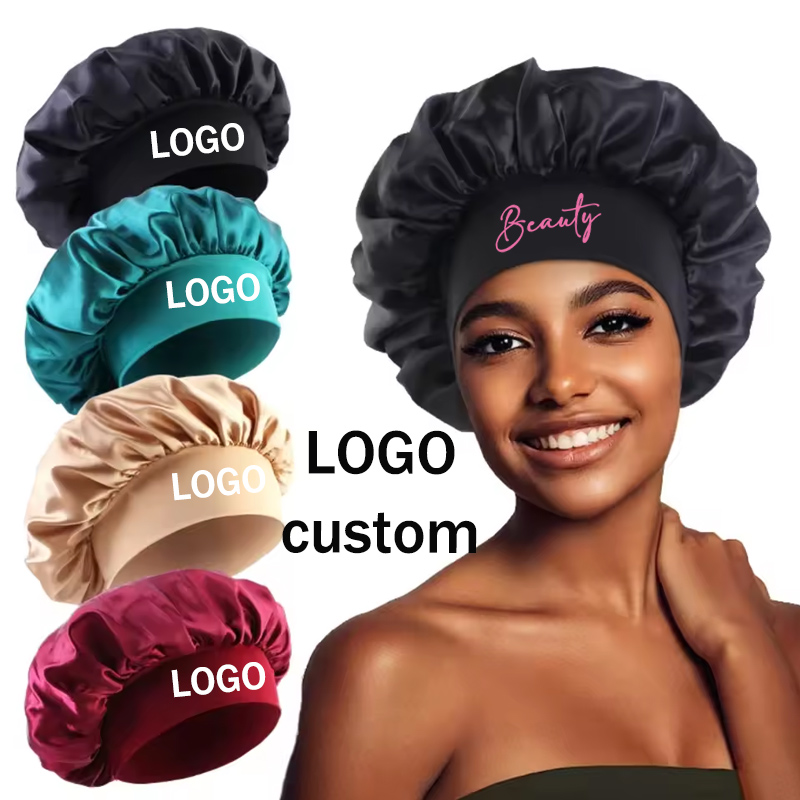 قبعة حريرية للعناية بالشعر مع  - مراجعة Hair Care Logo وسعره
