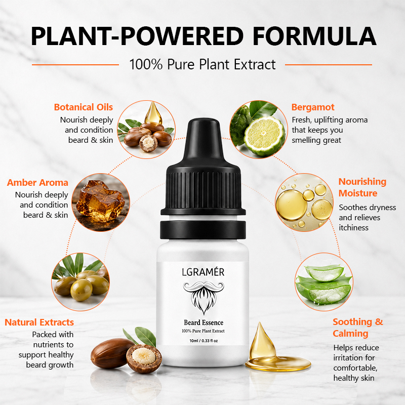 سيروم نمو اللحية للرجال لتغذية - مراجعة Hair Care Oil Serum وسعره