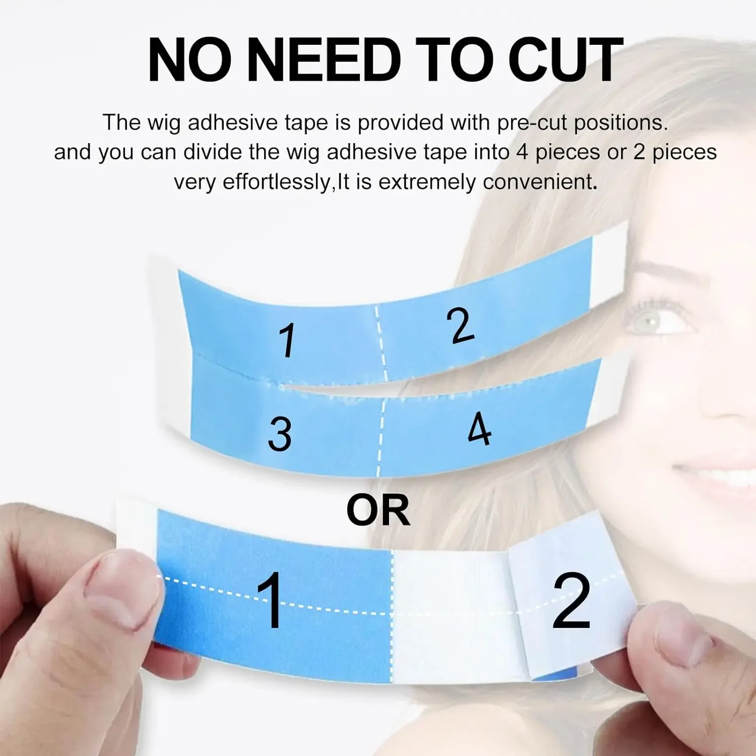 36 قطعة/مجموعة شريط لاصق مزدوج - مراجعة Hair Extension Tape In وسعره