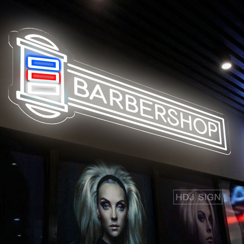 مخصص صالون الشعر LED النيون تس - مراجعة Hair Care Logo وسعره