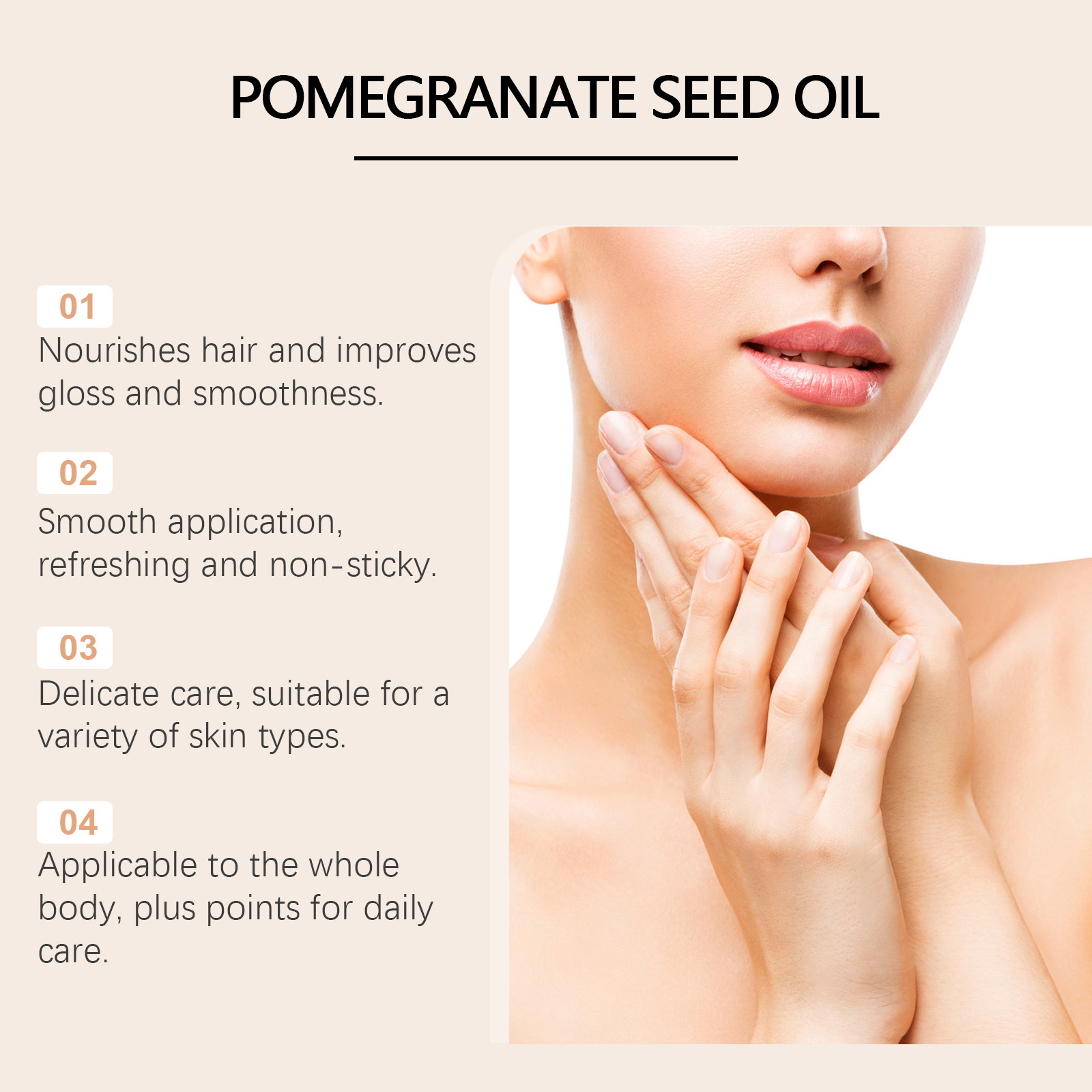 زيت عطري للوجه والجسم والشعر،  - مراجعة Hair Care Oil Serum وسعره