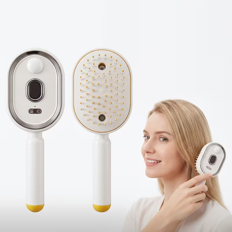مشط تدليك كهربائي بالهواء المض - مراجعة Hair Care Is Self Care وسعره