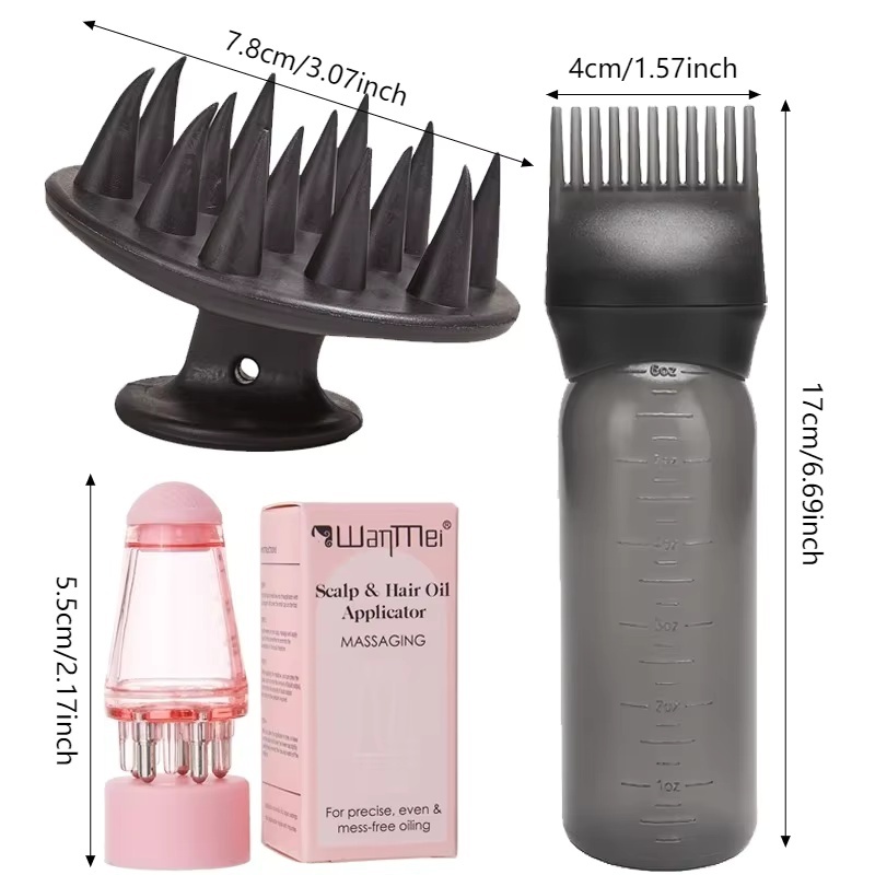 مجموعة من 3 قطع لتطبيق زيت فرو - مراجعة Hair Care Oil Serum وسعره