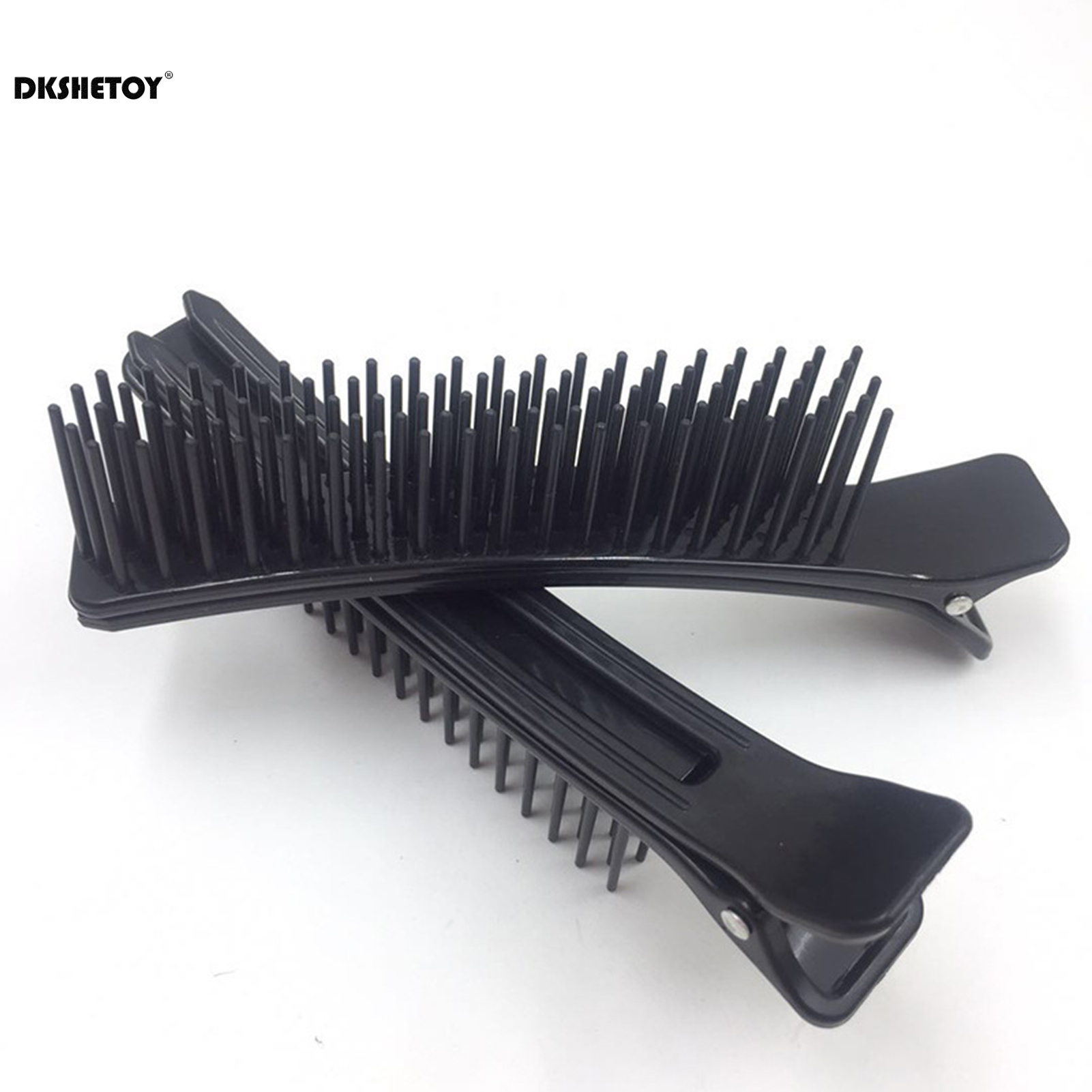 1-4 قطعة مقاطع الشعر صالون مشط - مراجعة Detangling Wide Comb وسعره