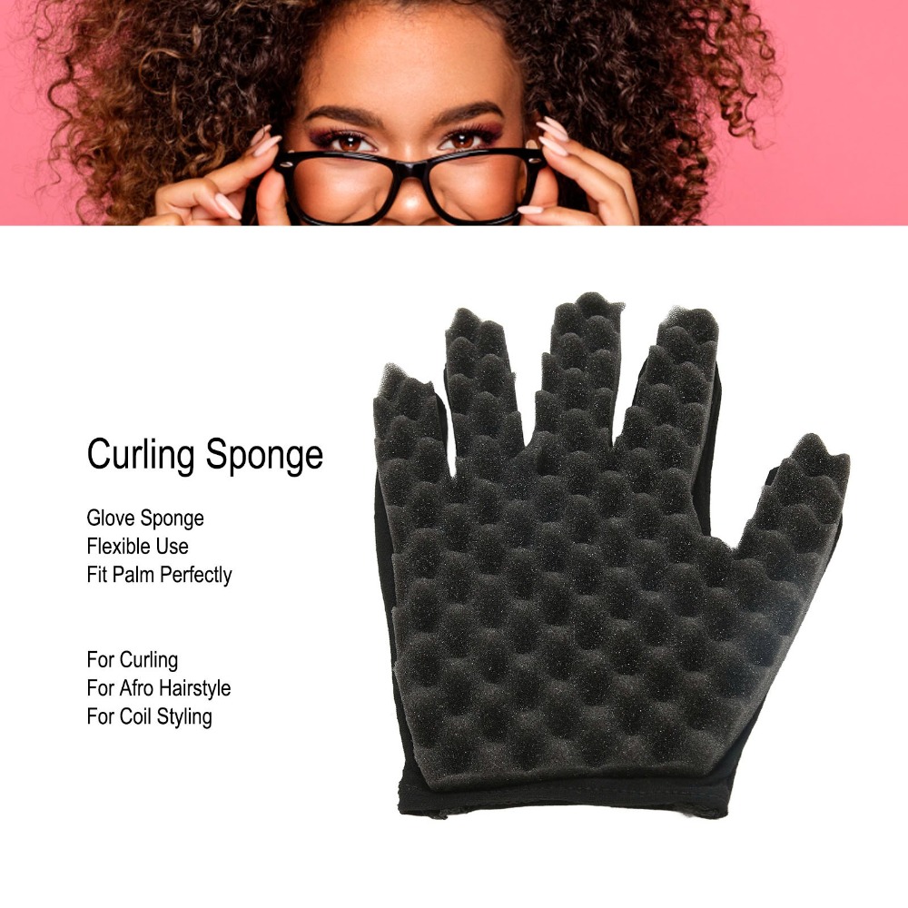 قفاز إسفنجي مرن لتجعيد الشعر،  - مراجعة Twist Sponge Coil وسعره