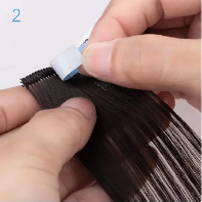 طقم تركيب الشعر المستعار: شريط - مراجعة Hair Extension Tape In وسعره