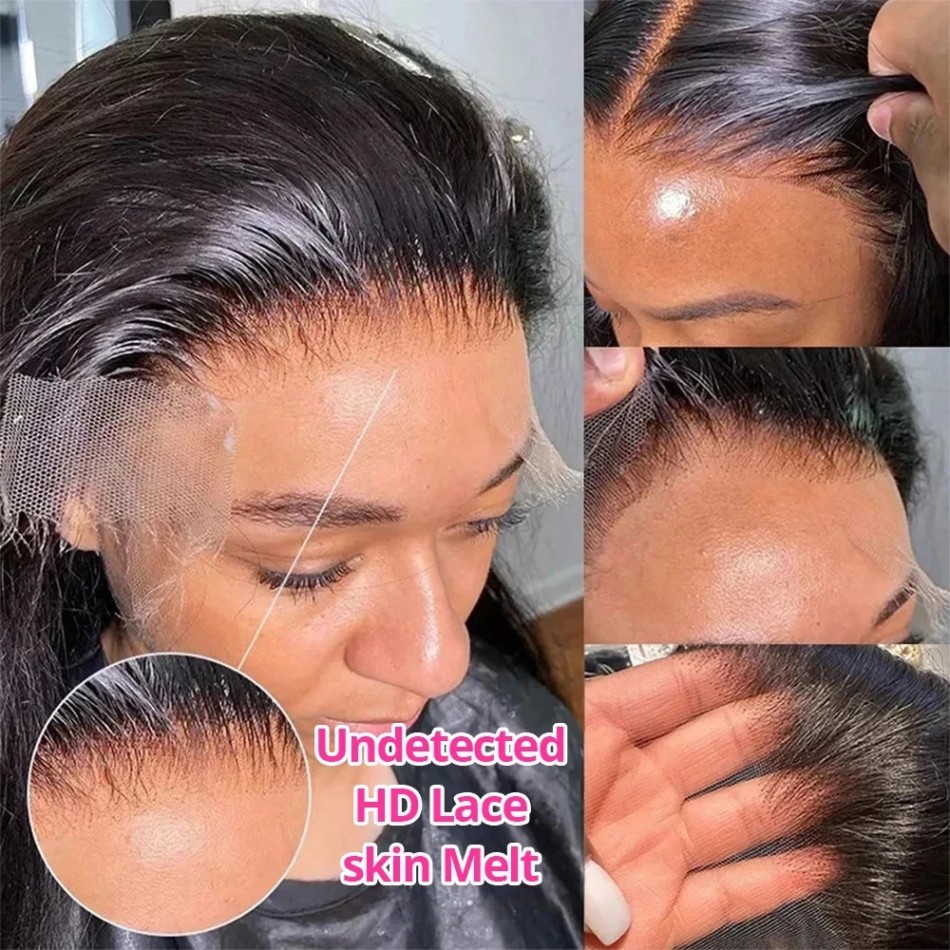 باروكة شعر بشري مستقيم بدون غر - مراجعة Lace Front Wig وسعره